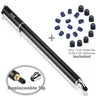 Bargains Depot [0.18-inch Small Tip Series] 2-in-1 Stylus