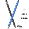 3 in 1 Stylus Pens for Touch Screens, High Sensitivity & Precision Capacitive Stylus Pencil -2 Pcs