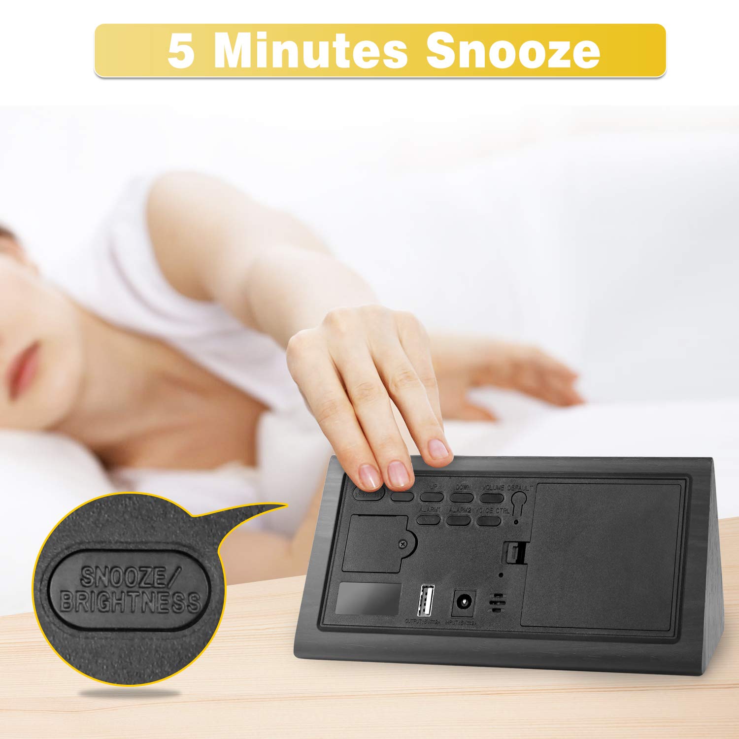MEKO Digital Alarm Clocks