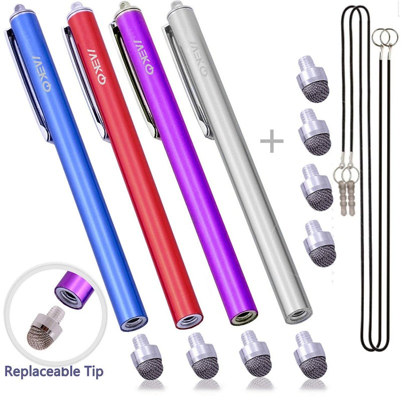 Meko Stylus pen with Elastic Lanyards 